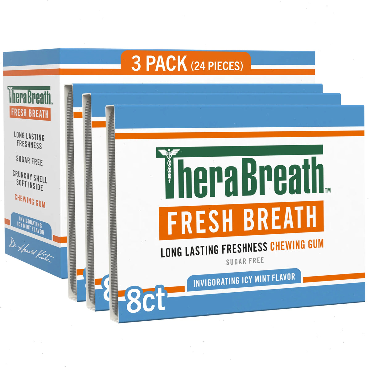 Chewing Gum, Invigorating Icy Mint Flavor